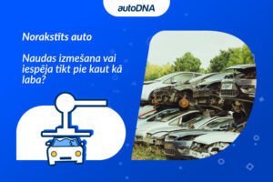 Norakstīts auto: naudas izmešana vai iespēja tikt pie kaut kā laba?