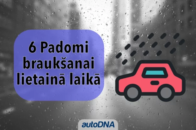braukšana lietainā laikā