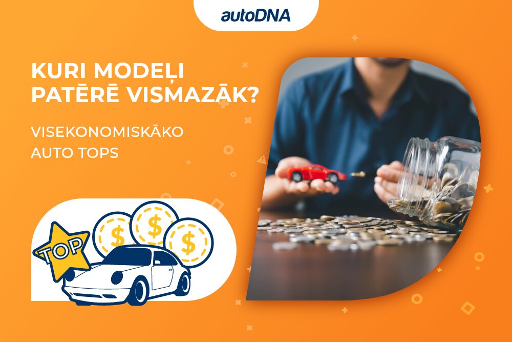 Kuri modeļi patērē vismazāk Visekonomiskāko auto tops